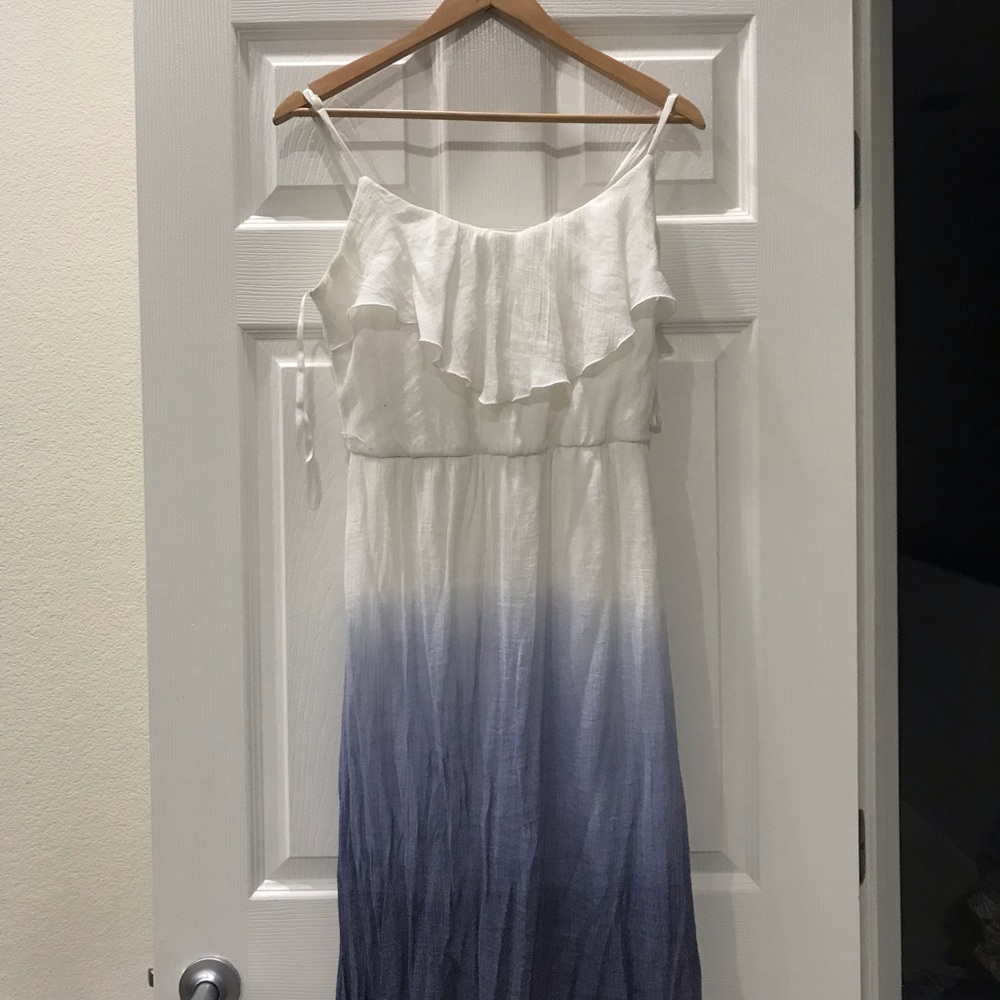 Ombré summer maxi dress